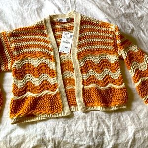 Zara crochet cardigan -small